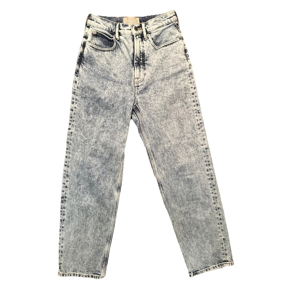 Everlane Jeans Womens Light Wash Blue 25 The Way High Jean